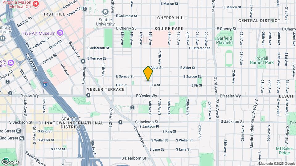 1520 E Fir St Map and Location Details
