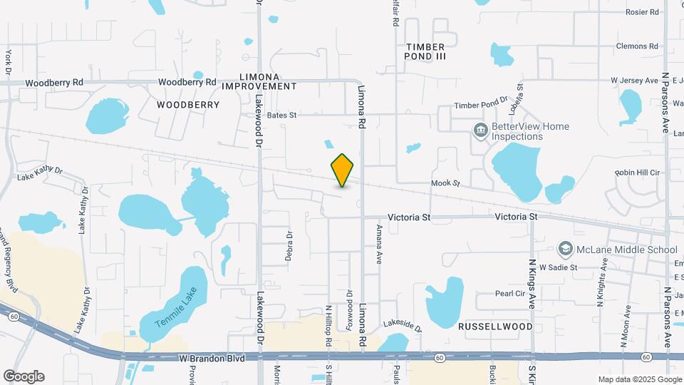 1404 Blue Magnolia Rd Map and Location Details