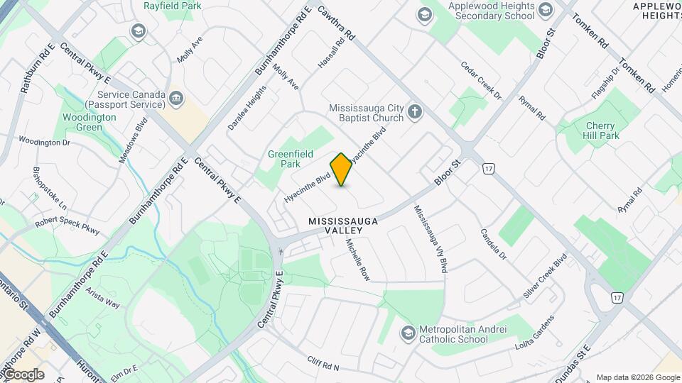 3301 Nadine Crescent Map and Location Details