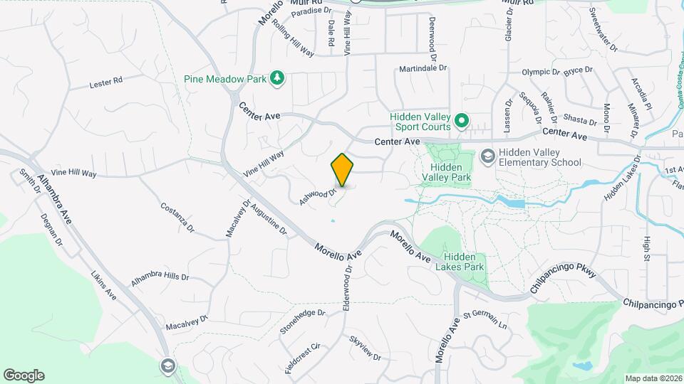1592 Ashwood Dr Map and Location Details