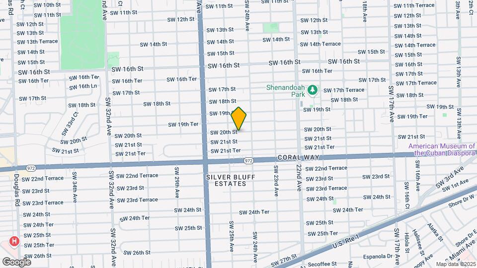 2462 SW 20th St Map and Location Details