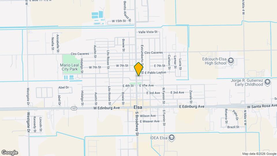 500 N Broadway St Map and Location Details