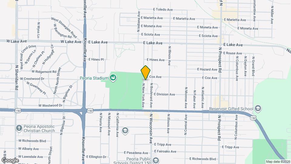 3912 N New York Ave Map and Location Details