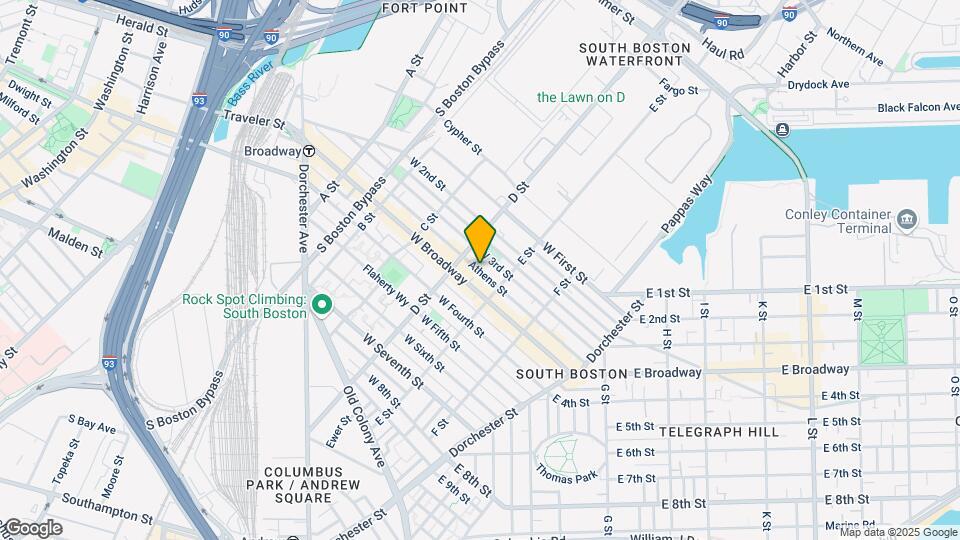 250 Athens St, Unit 3 Map and Location Details