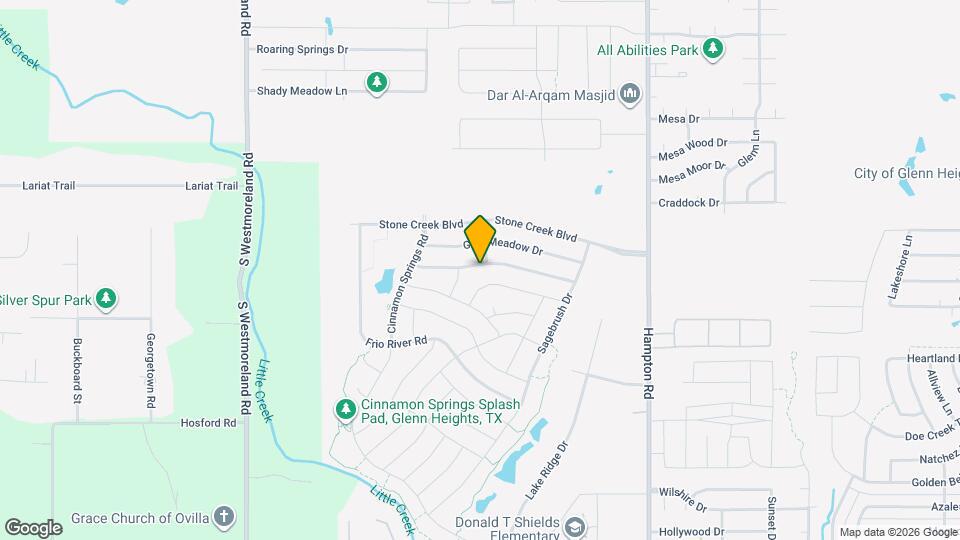 404 Willow Creek Dr, Unit C Mapa y Detalles de la Ubicación