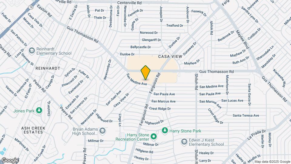 2325 San Medina Ave Map and Location Details