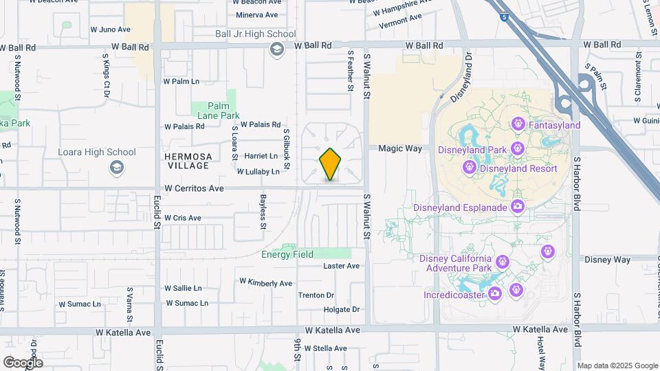 1371 W Cerritos Ave Map and Location Details