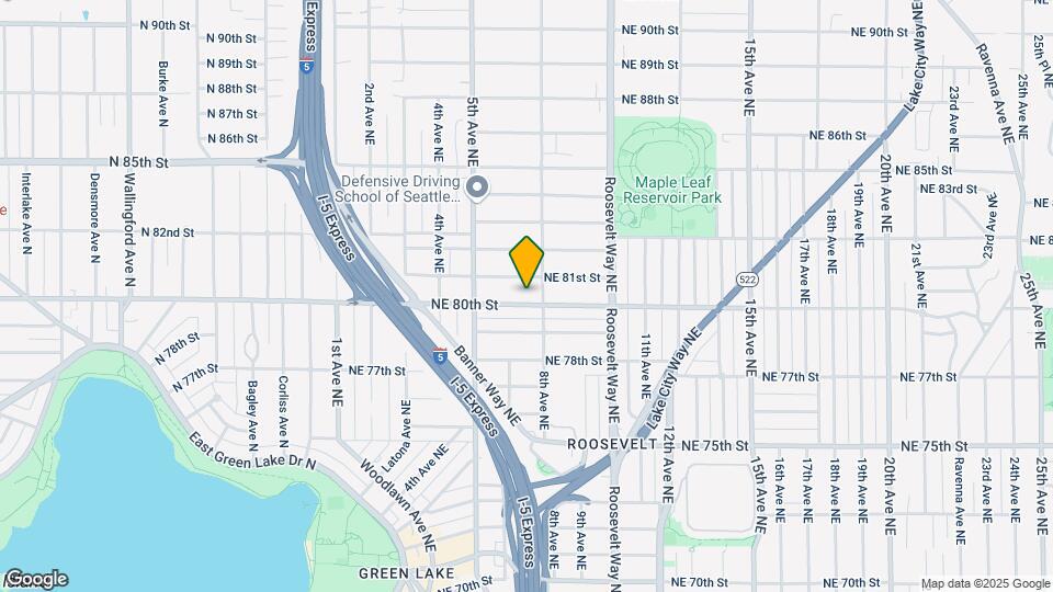 546 NE 80th St Map and Location Details