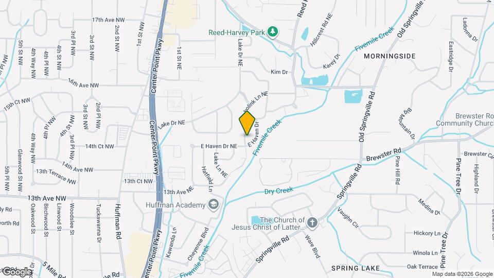 1505 Bobolink Ln NE Mapa y Detalles de la Ubicación