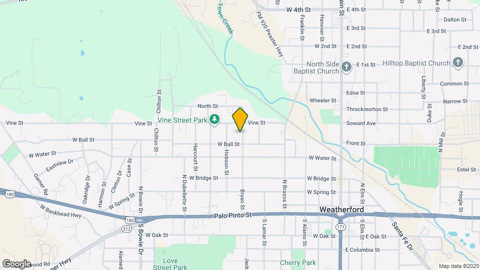 509 Bryan St Map and Location Details