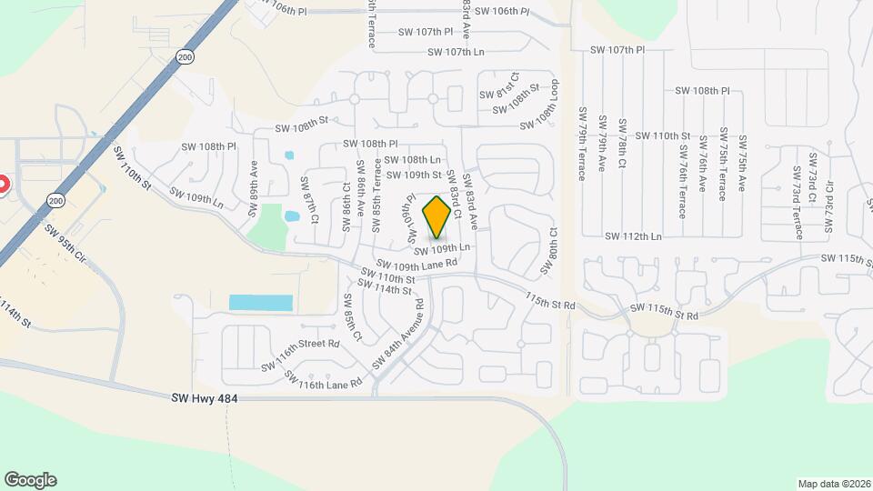 10961 SW 84th Ave Mapa y Detalles de la Ubicación