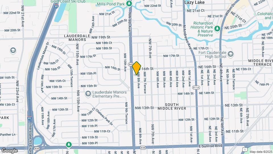 1515 NW 8th Ave Map and Location Details