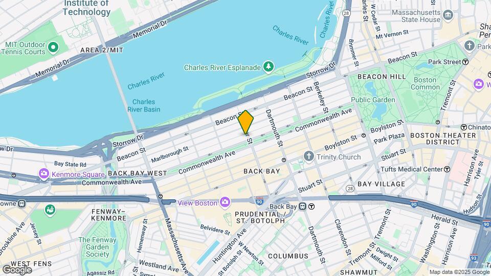 197 Commonwealth Ave, Unit 7 Mapa y Detalles de la Ubicación