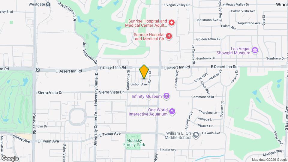 3380 Brussels St Map and Location Details