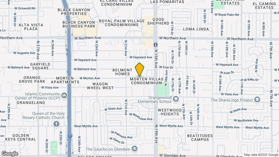 Granada Gardens Mapa y Detalles de la Ubicación