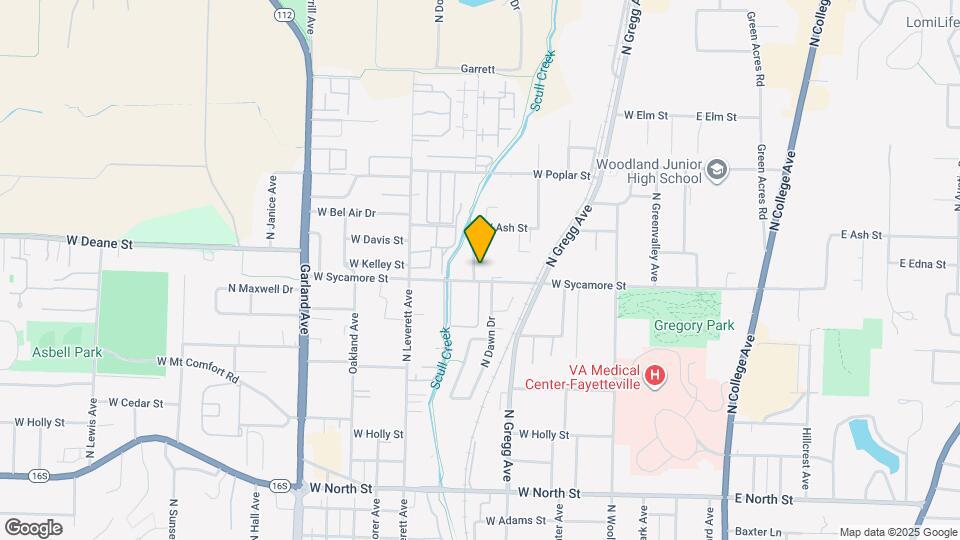 1712 N Chestnut Ave Map and Location Details