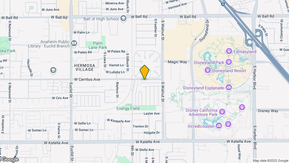 1330-1334 W Cerritos Ave Map and Location Details