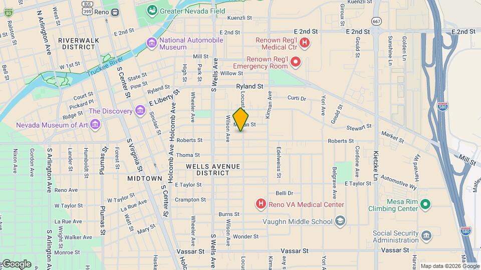 565 Roberts St Map and Location Details