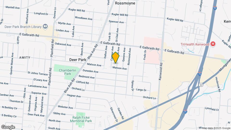 7943 Irwin Ave Mapa y Detalles de la Ubicación