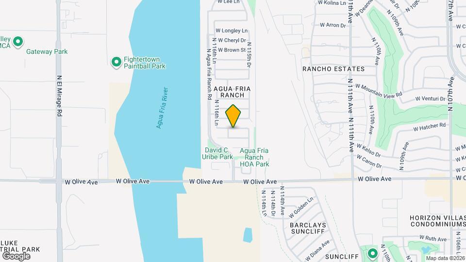 11579 W Oglesby Ave Map and Location Details