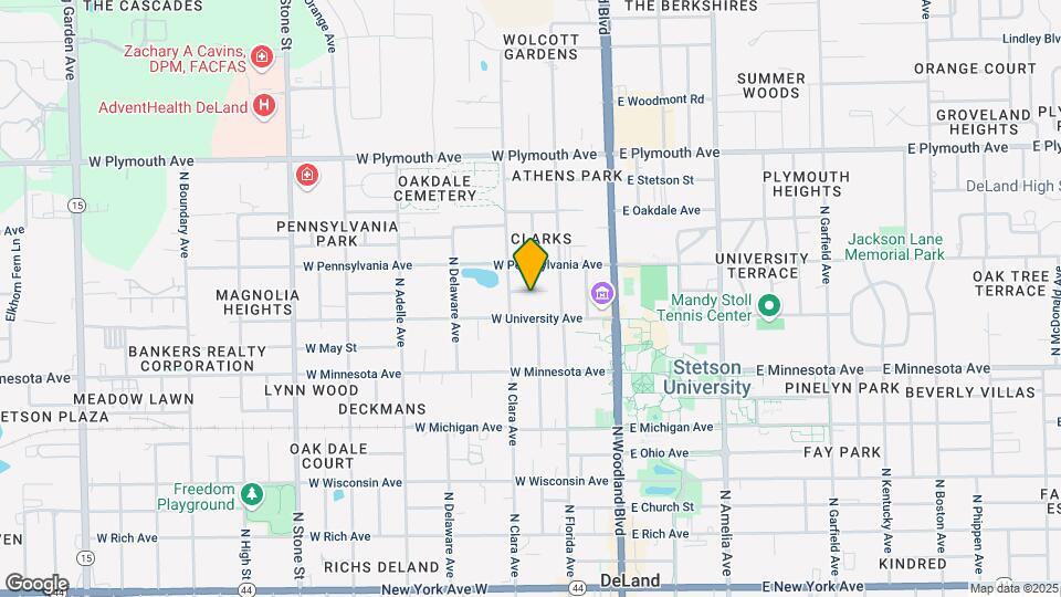 208 W Florence Ave Map and Location Details