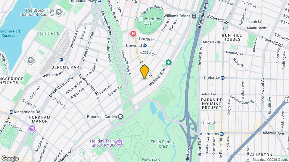 3084 Decatur Ave Map and Location Details