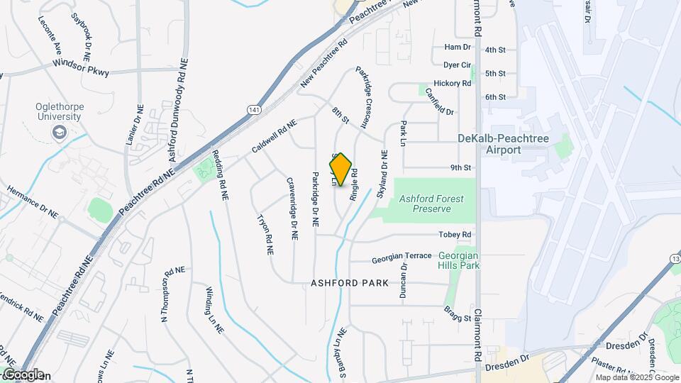 2945 Surrey Ln Map and Location Details
