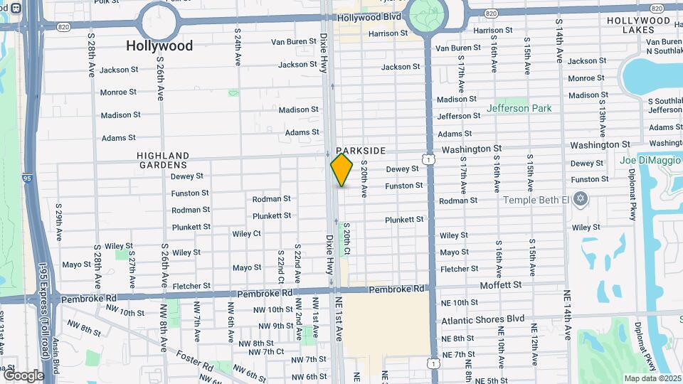2040 Funston St Mapa y Detalles de la Ubicación