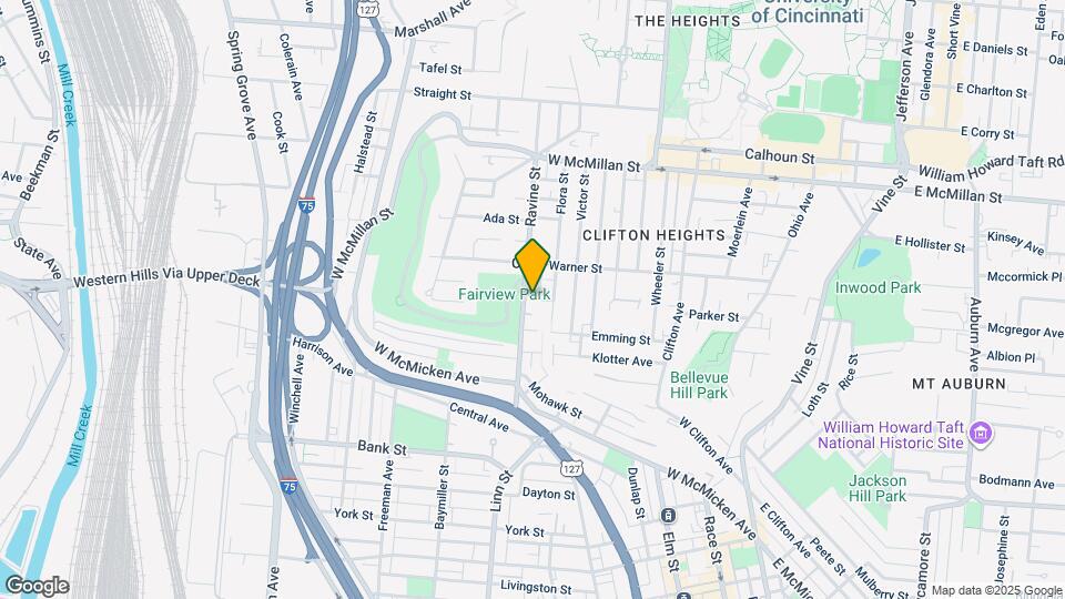 2222 Ravine St Map and Location Details