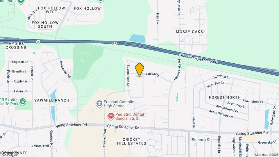4410 Polo Grounds Ct Map and Location Details