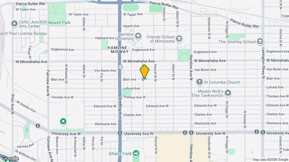 1488 Blair Ave Map and Location Details