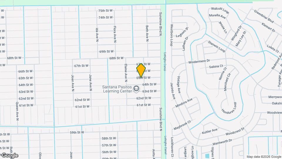 2603 65th St W Mapa y Detalles de la Ubicación