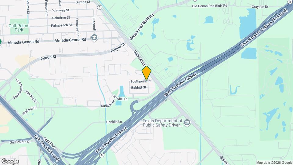 13342 Southpoint Ln Map and Location Details
