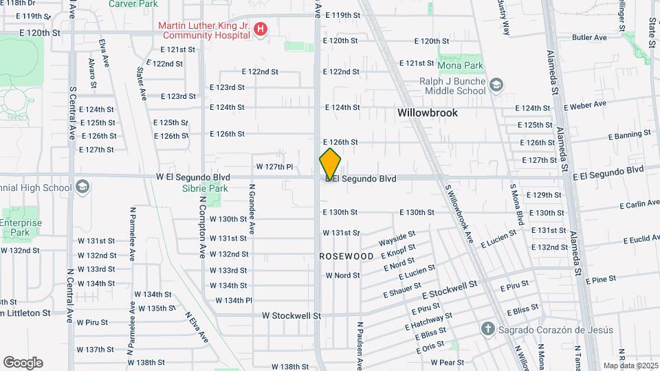 1920 El Segundo Blvd Map and Location Details