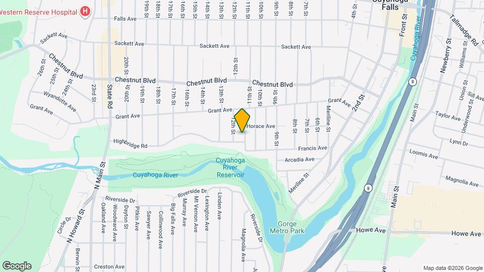 1522 Campbell St, Unit 2 Map and Location Details