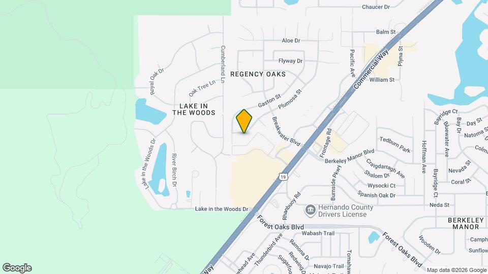 4398 Plumosa St Map and Location Details