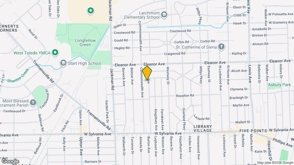 4353 Lyman Ave Mapa y Detalles de la Ubicación