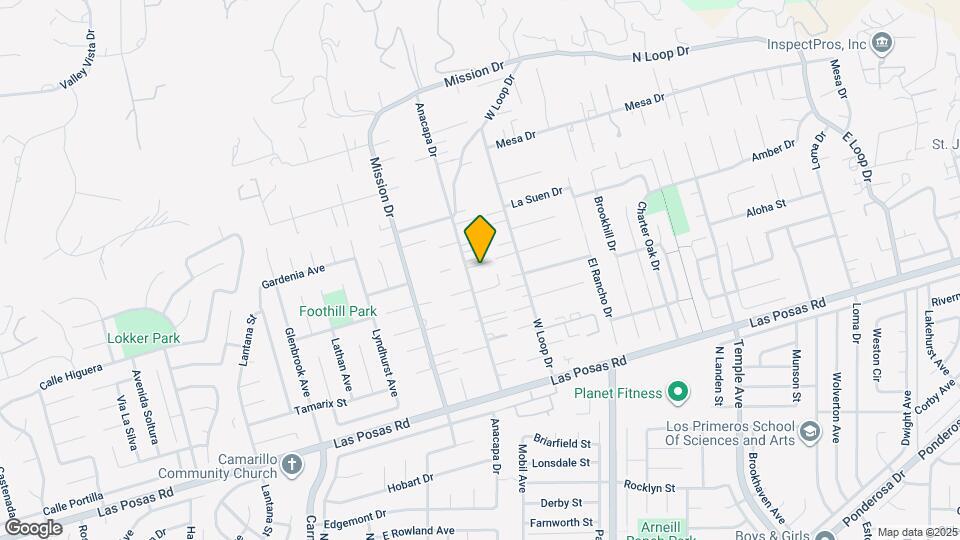 312 Anacapa Dr Map and Location Details