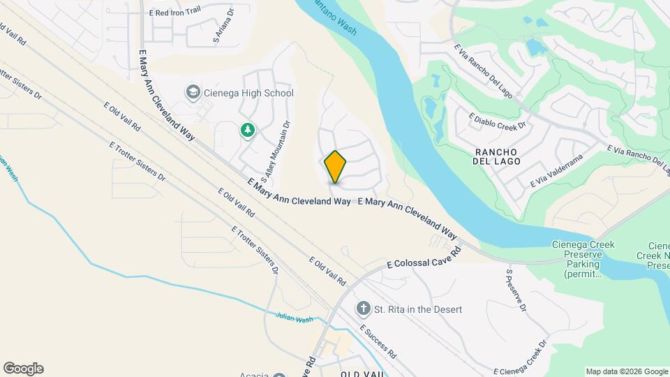 13170 E Alley Spring Dr Map and Location Details