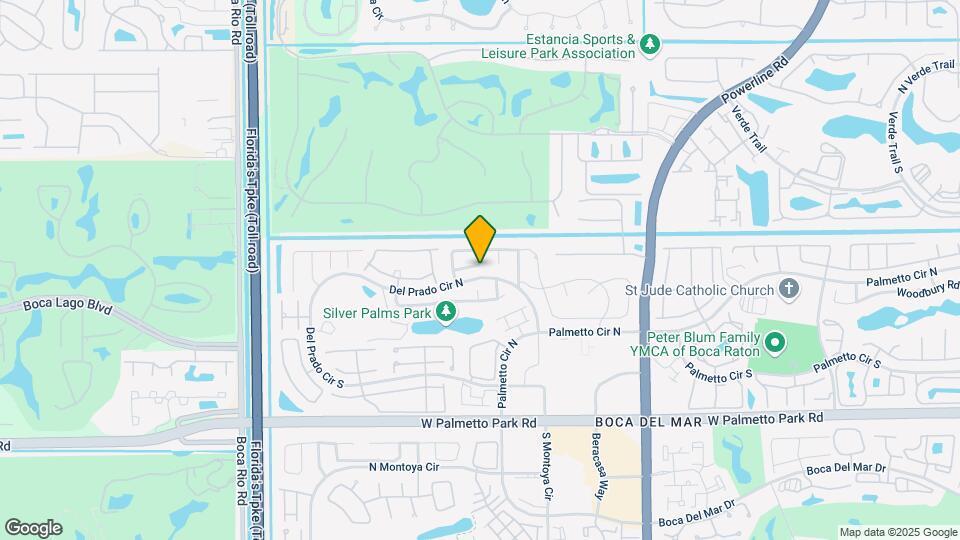 7460 San Clemente Pl Map and Location Details