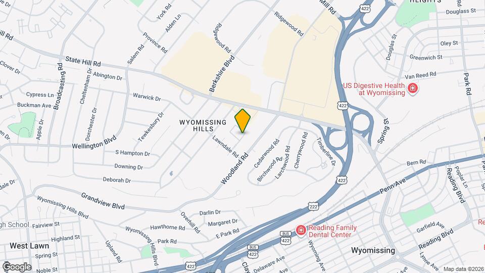 168 VALLEY GREENE Cir Map and Location Details