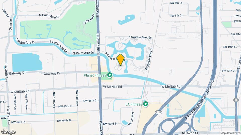 2310 S Cypress Bend Dr, Unit 201 Map and Location Details