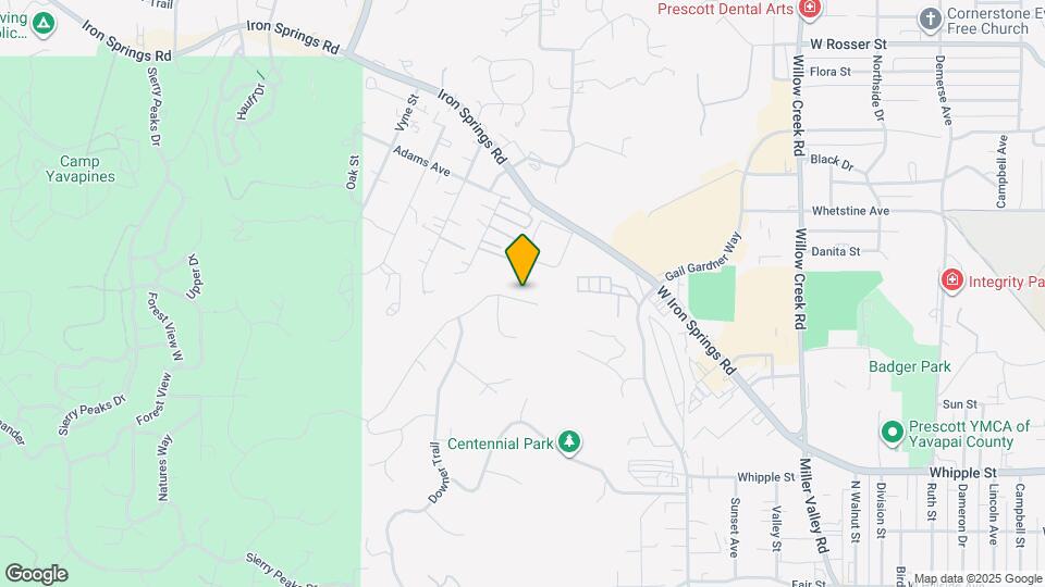 1318 Rockwood Dr Map and Location Details