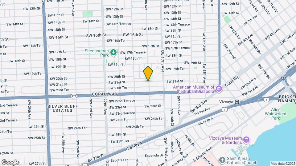 1800 SW 21st St Map and Location Details