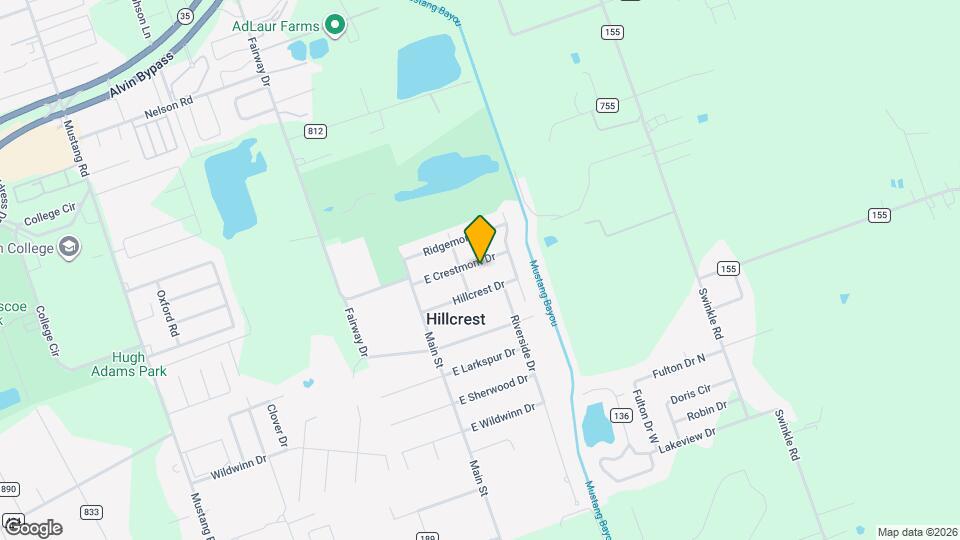 205 E Crestmont Dr Map and Location Details