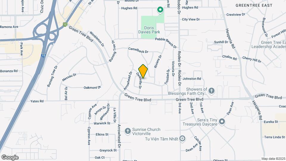 16272 Trinidad Dr Map and Location Details
