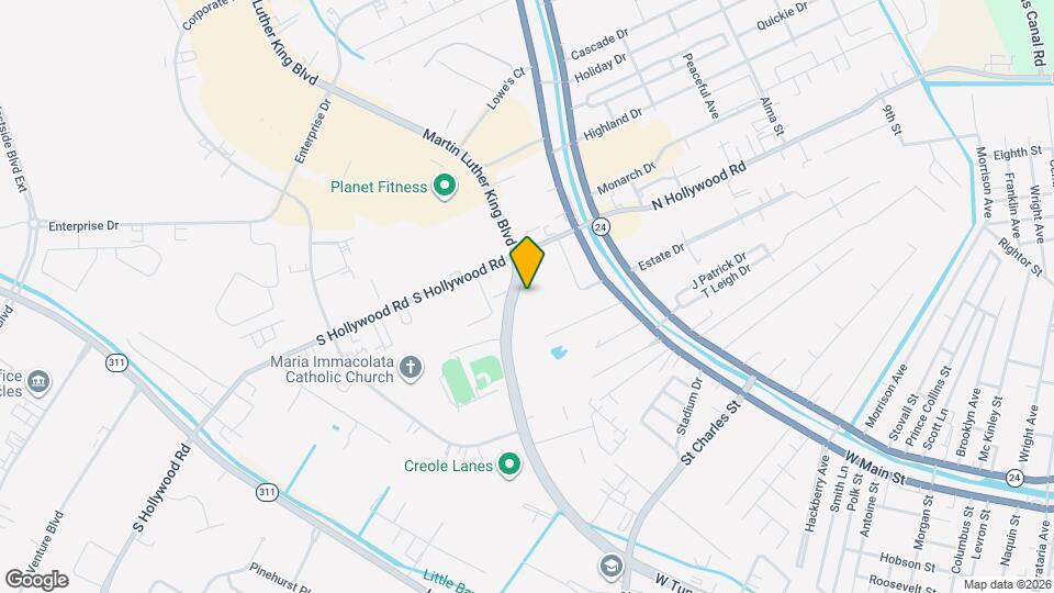 1400 W Tunnel Blvd Mapa y Detalles de la Ubicación