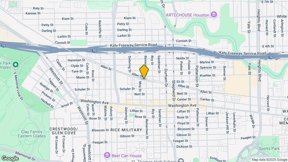 5205 Allen St Map and Location Details