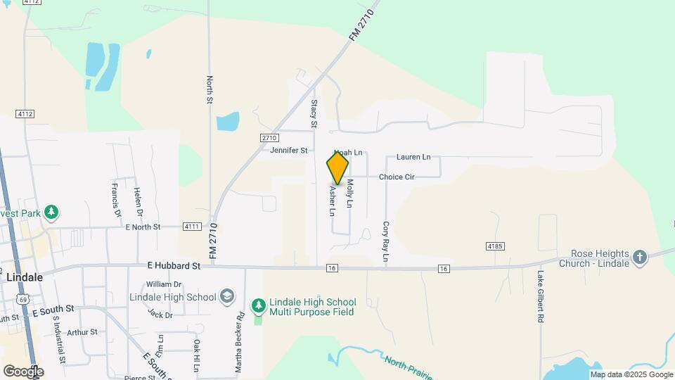 409 Asher Ln Map and Location Details