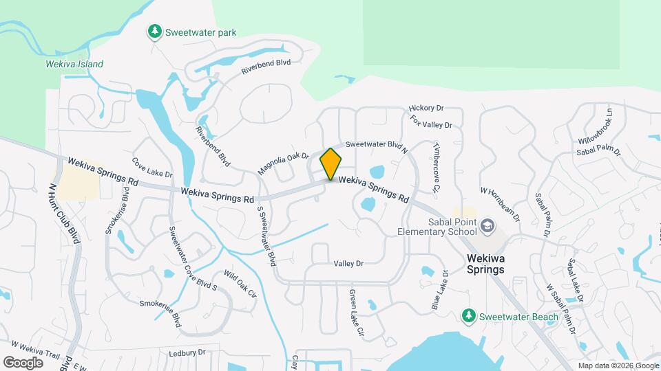 300 E Sweetwater Creek Dr Map and Location Details
